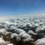 Schäfchen-Wolken über Gera