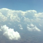 Wolken beim Fallschirmspringen in Gera